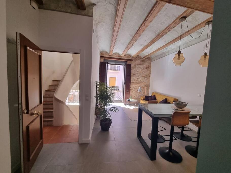 Centrica Y Encantadora Vivienda. Valencia Exterior foto